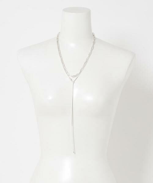 URBAN RESEARCH ROSSO / アーバンリサーチ ロッソ ネックレス・ペンダント・チョーカー | CHIGNON　オーバル&ボールTOPネックレス | 詳細5