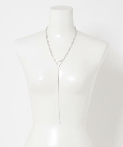 URBAN RESEARCH ROSSO / アーバンリサーチ ロッソ ネックレス・ペンダント・チョーカー | CHIGNON　オーバル&ボールTOPネックレス | 詳細9