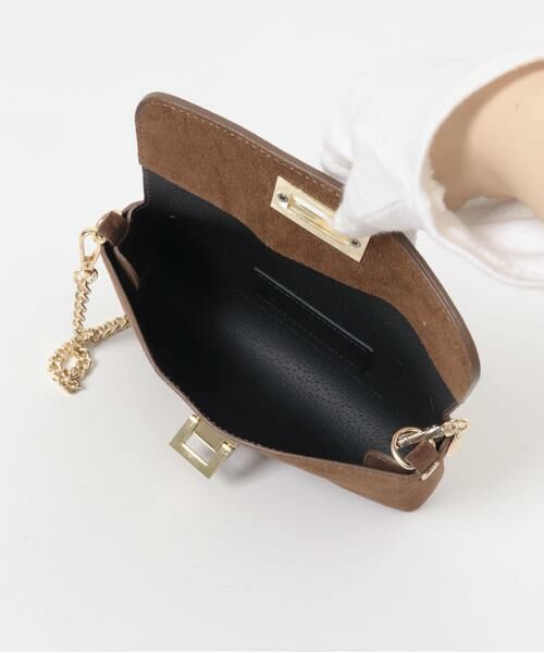 URBAN RESEARCH ROSSO / アーバンリサーチ ロッソ ショルダーバッグ | AULENTTI　スエードチェーンBAG | 詳細7