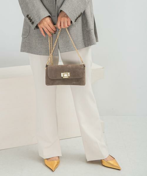 URBAN RESEARCH ROSSO / アーバンリサーチ ロッソ ショルダーバッグ | AULENTTI　スエードチェーンBAG | 詳細9