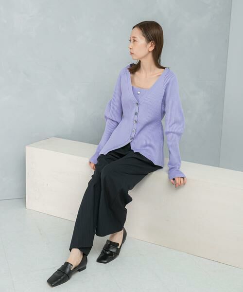 URBAN RESEARCH ROSSO / アーバンリサーチ ロッソ カーディガン・ボレロ | ELENDEEK　SILHOUETTE ENSEMBLE KT | 詳細2