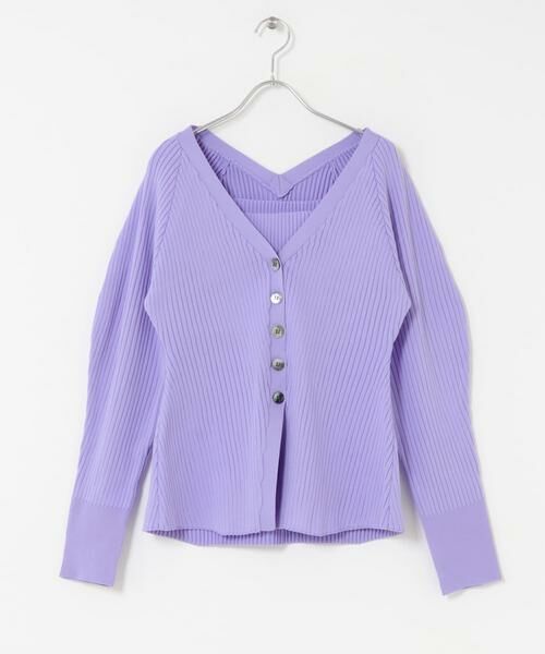 URBAN RESEARCH ROSSO / アーバンリサーチ ロッソ カーディガン・ボレロ | ELENDEEK　SILHOUETTE ENSEMBLE KT | 詳細3