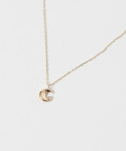 URBAN RESEARCH ROSSO / アーバンリサーチ ロッソ ネックレス・ペンダント・チョーカー | Favorible Moon×diamond necklace | 詳細3