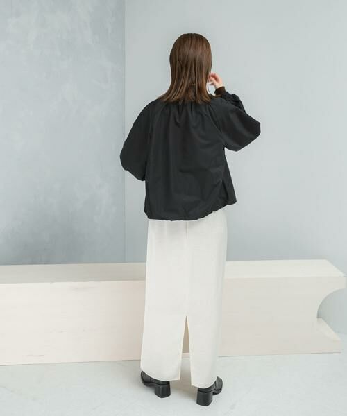 URBAN RESEARCH ROSSO / アーバンリサーチ ロッソ ブルゾン | MARILYN MOON　pleats twill blouson | 詳細3