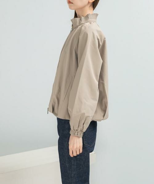 URBAN RESEARCH ROSSO / アーバンリサーチ ロッソ ブルゾン | MARILYN MOON　pleats twill blouson | 詳細14