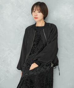 URBAN RESEARCH ROSSO / アーバンリサーチ ロッソ ブルゾン | CHIGNON　サテンボリュームブルゾン