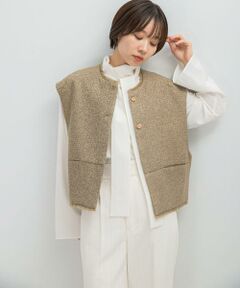 URBAN RESEARCH ROSSO / アーバンリサーチ ロッソ ベスト | CHIGNON　ツイードショートベスト