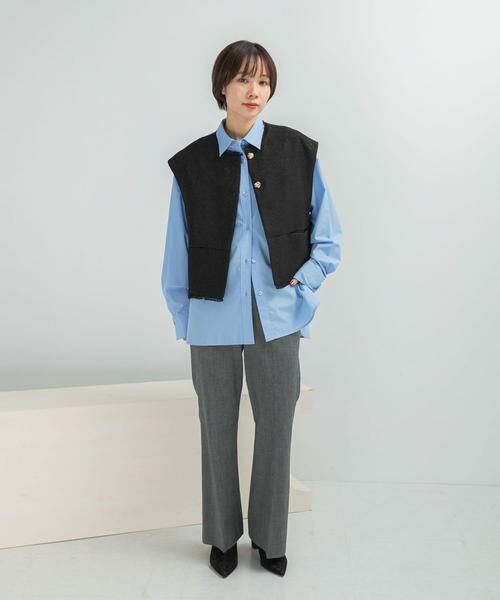 URBAN RESEARCH ROSSO / アーバンリサーチ ロッソ ベスト | CHIGNON　ツイードショートベスト | 詳細8