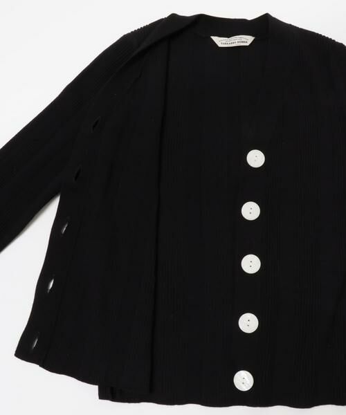 URBAN RESEARCH ROSSO / アーバンリサーチ ロッソ カーディガン・ボレロ | Torrazzo Donna　Rib Knit Cardigan | 詳細2