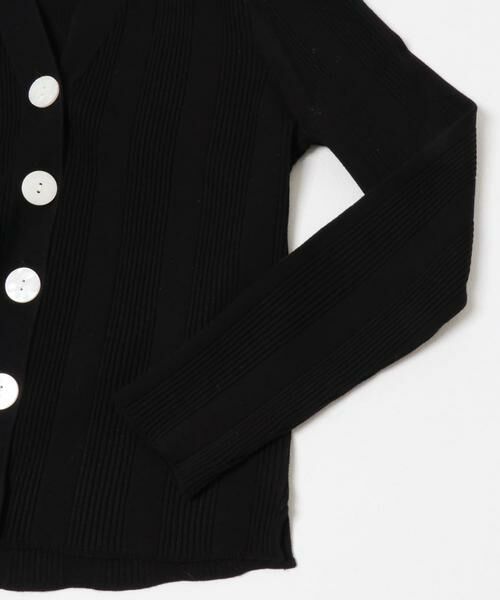 URBAN RESEARCH ROSSO / アーバンリサーチ ロッソ カーディガン・ボレロ | Torrazzo Donna　Rib Knit Cardigan | 詳細3