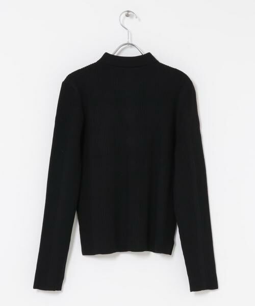 URBAN RESEARCH ROSSO / アーバンリサーチ ロッソ ニット・セーター | Torrazzo Donna　Rib Knit Polo Shirt | 詳細4