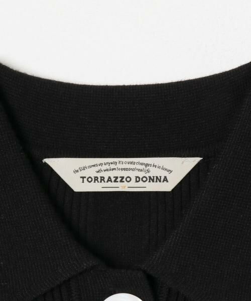 URBAN RESEARCH ROSSO / アーバンリサーチ ロッソ ニット・セーター | Torrazzo Donna　Rib Knit Polo Shirt | 詳細6