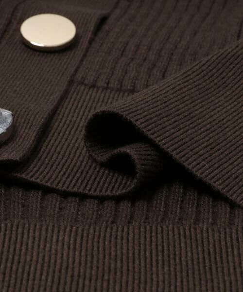 URBAN RESEARCH ROSSO / アーバンリサーチ ロッソ カーディガン・ボレロ | Torrazzo Donna　Bijou Kint Cardigan | 詳細8