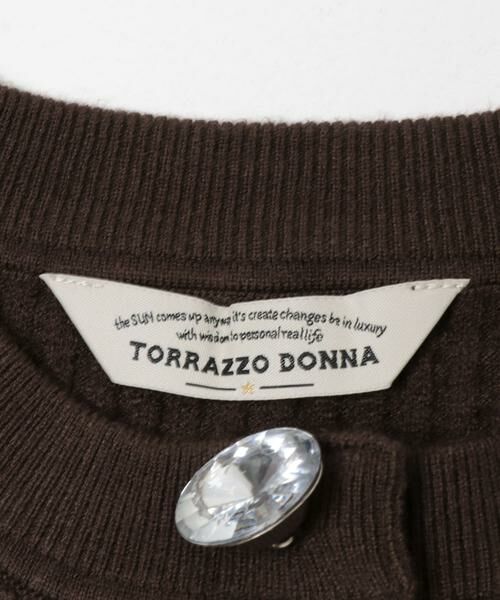 URBAN RESEARCH ROSSO / アーバンリサーチ ロッソ カーディガン・ボレロ | Torrazzo Donna　Bijou Kint Cardigan | 詳細9