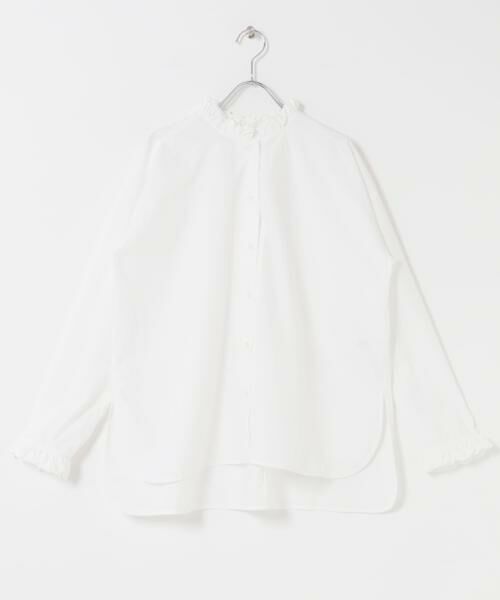 URBAN RESEARCH ROSSO / アーバンリサーチ ロッソ シャツ・ブラウス | Torrazzo Donna　Frill Collar Shirt | 詳細4