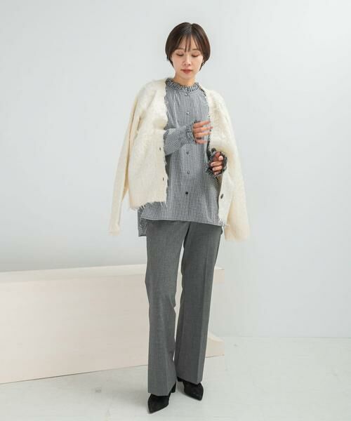 URBAN RESEARCH ROSSO / アーバンリサーチ ロッソ シャツ・ブラウス | Torrazzo Donna　Frill Collar Shirt | 詳細6