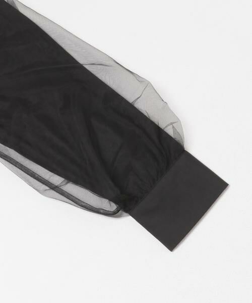 URBAN RESEARCH ROSSO / アーバンリサーチ ロッソ シャツ・ブラウス | Torrazzo Donna　Sheer Tulle Shirt | 詳細2
