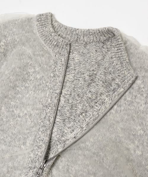 URBAN RESEARCH ROSSO / アーバンリサーチ ロッソ カーディガン・ボレロ | CHIGNON　リバーオーガンドッキングカーディガン | 詳細13