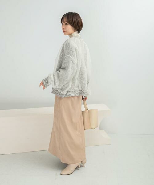 URBAN RESEARCH ROSSO / アーバンリサーチ ロッソ カーディガン・ボレロ | CHIGNON　リバーオーガンドッキングカーディガン | 詳細3