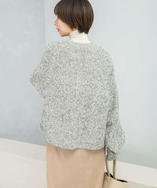 URBAN RESEARCH ROSSO / アーバンリサーチ ロッソ カーディガン・ボレロ | CHIGNON　リバーオーガンドッキングカーディガン | 詳細5