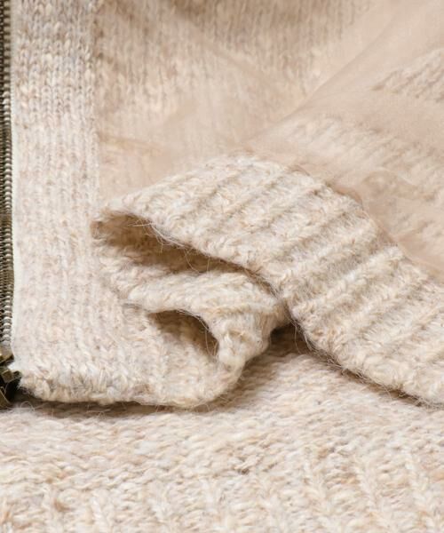 URBAN RESEARCH ROSSO / アーバンリサーチ ロッソ カーディガン・ボレロ | CHIGNON　リバーオーガンドッキングカーディガン | 詳細18