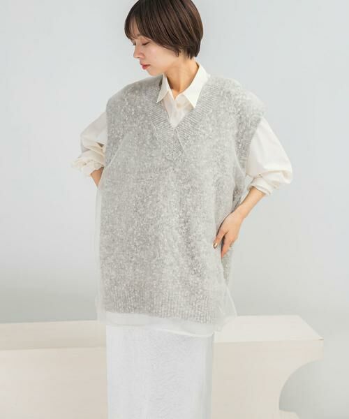 URBAN RESEARCH ROSSO / アーバンリサーチ ロッソ ベスト | CHIGNON　リバーオーガンドッキングベスト | 詳細2