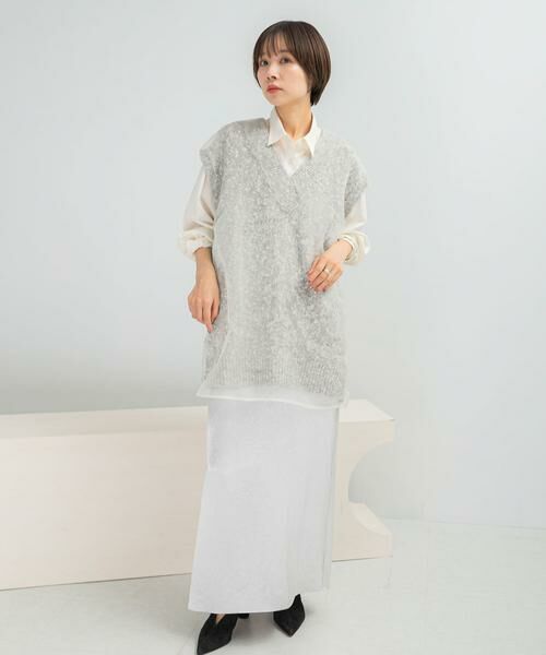 URBAN RESEARCH ROSSO / アーバンリサーチ ロッソ ベスト | CHIGNON　リバーオーガンドッキングベスト | 詳細3