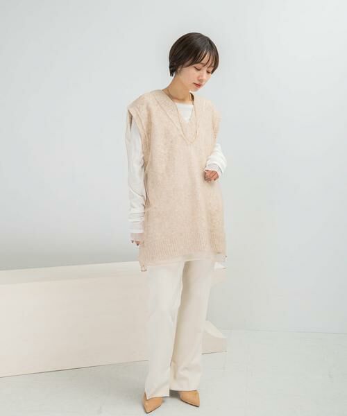 URBAN RESEARCH ROSSO / アーバンリサーチ ロッソ ベスト | CHIGNON　リバーオーガンドッキングベスト | 詳細8