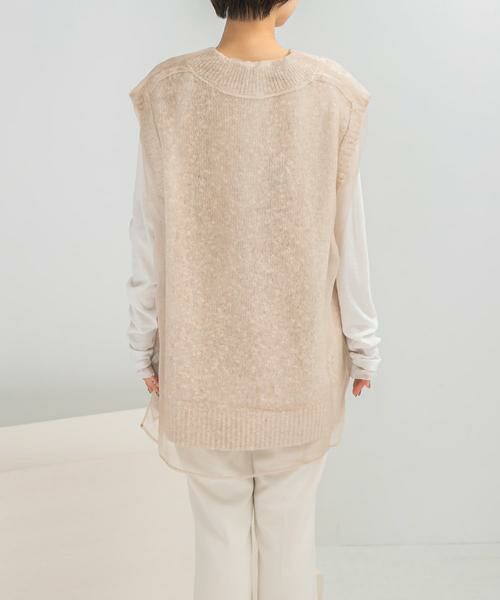 URBAN RESEARCH ROSSO / アーバンリサーチ ロッソ ベスト | CHIGNON　リバーオーガンドッキングベスト | 詳細11