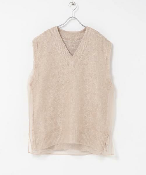 URBAN RESEARCH ROSSO / アーバンリサーチ ロッソ ベスト | CHIGNON　リバーオーガンドッキングベスト | 詳細12