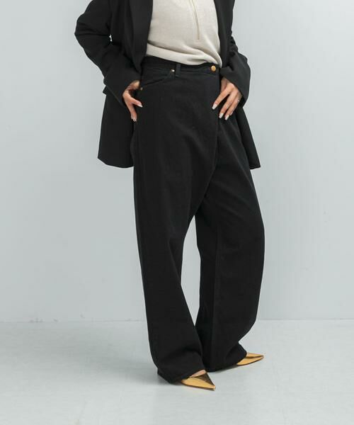 URBAN RESEARCH ROSSO / アーバンリサーチ ロッソ デニムパンツ | 『別注』Lee×ROSSO FRONT TUCK DENIM PANTS | 詳細5