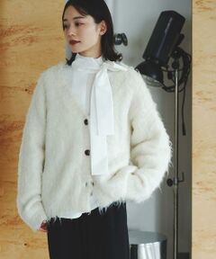 URBAN RESEARCH ROSSO / アーバンリサーチ ロッソ カーディガン・ボレロ | Mewl　ファーカーディガン