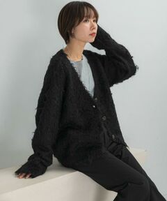 URBAN RESEARCH ROSSO / アーバンリサーチ ロッソ カーディガン・ボレロ | Mewl　ファーカーディガン