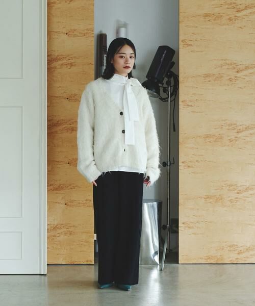 URBAN RESEARCH ROSSO / アーバンリサーチ ロッソ カーディガン・ボレロ | Mewl　ファーカーディガン | 詳細4