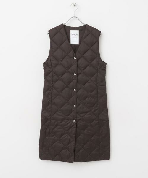 URBAN RESEARCH ROSSO / アーバンリサーチ ロッソ ダウンジャケット・ベスト | TAION　VNECK LONG DOWN GILET | 詳細3