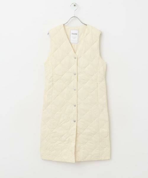 URBAN RESEARCH ROSSO / アーバンリサーチ ロッソ ダウンジャケット・ベスト | TAION　VNECK LONG DOWN GILET | 詳細7