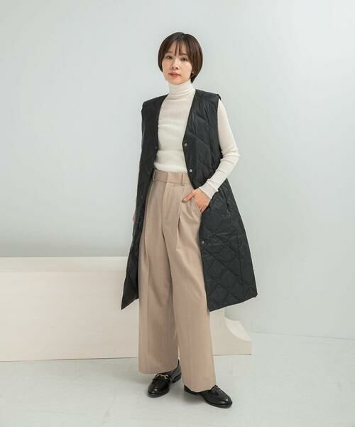 URBAN RESEARCH ROSSO / アーバンリサーチ ロッソ ダウンジャケット・ベスト | TAION　VNECK LONG DOWN GILET | 詳細15