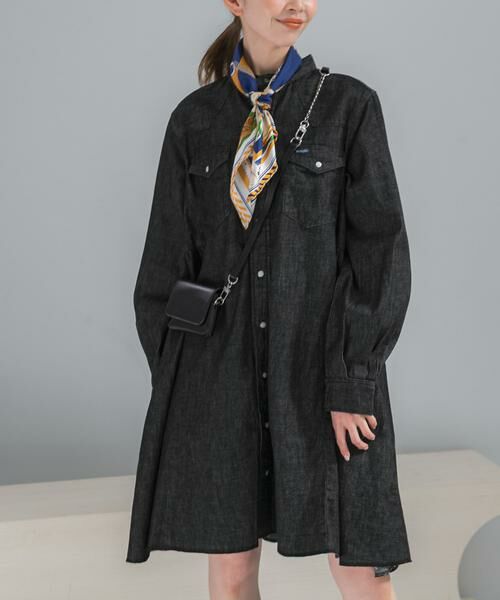 URBAN RESEARCH ROSSO / アーバンリサーチ ロッソ ワンピース | 『別注』Wrangler×ROSSO　WESTERN MINI DRESS | 詳細15