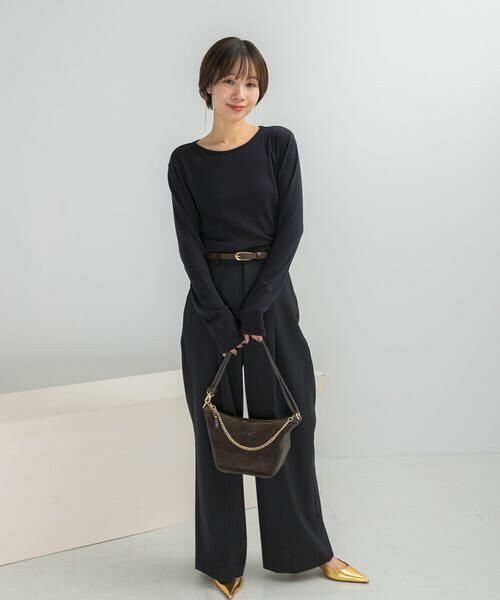 URBAN RESEARCH ROSSO / アーバンリサーチ ロッソ Tシャツ | コットンカシミヤクルーネックカットソー | 詳細2