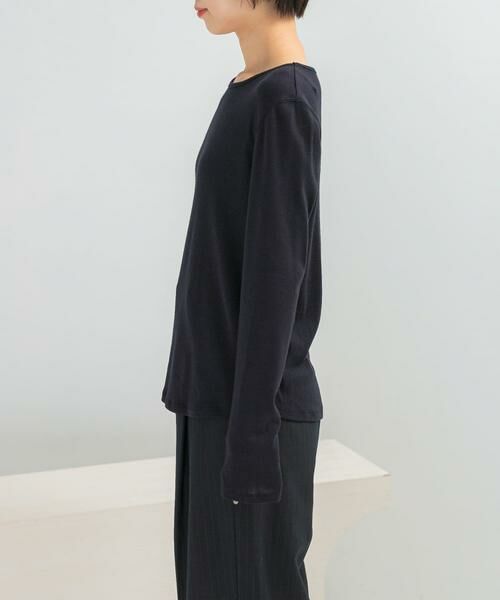 URBAN RESEARCH ROSSO / アーバンリサーチ ロッソ Tシャツ | コットンカシミヤクルーネックカットソー | 詳細4