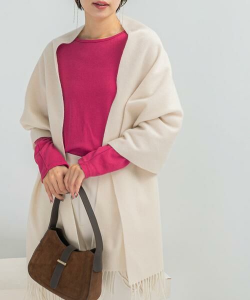 URBAN RESEARCH ROSSO / アーバンリサーチ ロッソ Tシャツ | コットンカシミヤクルーネックカットソー | 詳細9