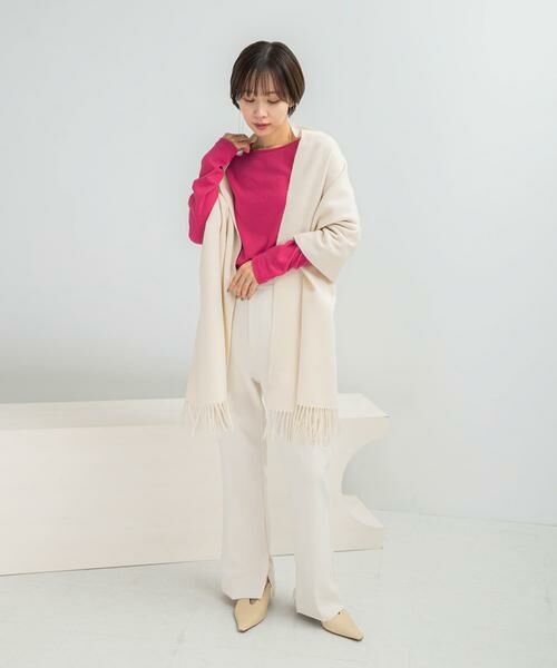 URBAN RESEARCH ROSSO / アーバンリサーチ ロッソ Tシャツ | コットンカシミヤクルーネックカットソー | 詳細10