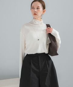 URBAN RESEARCH ROSSO / アーバンリサーチ ロッソ Tシャツ | コットンカシミヤハイネックカットソー