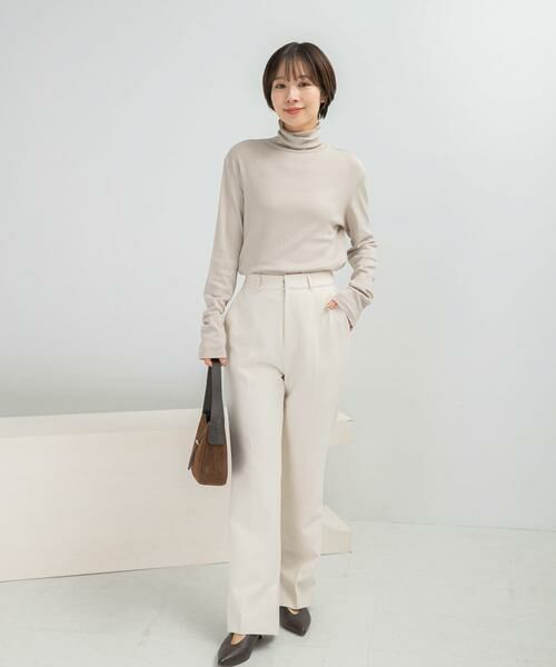 URBAN RESEARCH ROSSO / アーバンリサーチ ロッソ Tシャツ | コットンカシミヤハイネックカットソー | 詳細17