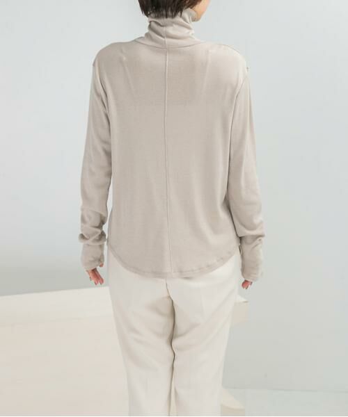 URBAN RESEARCH ROSSO / アーバンリサーチ ロッソ Tシャツ | コットンカシミヤハイネックカットソー | 詳細20