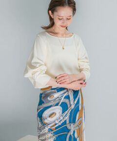 URBAN RESEARCH ROSSO / アーバンリサーチ ロッソ シャツ・ブラウス | ニットジョーゼットドルマンプルオーバー