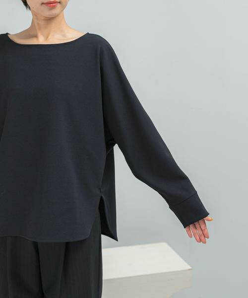 URBAN RESEARCH ROSSO / アーバンリサーチ ロッソ シャツ・ブラウス | ニットジョーゼットドルマンプルオーバー | 詳細8