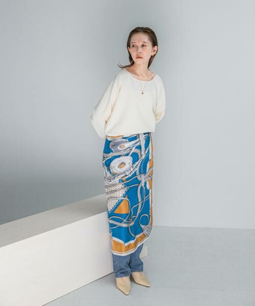 URBAN RESEARCH ROSSO / アーバンリサーチ ロッソ シャツ・ブラウス | ニットジョーゼットドルマンプルオーバー | 詳細16