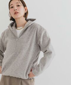 URBAN RESEARCH ROSSO / アーバンリサーチ ロッソ パーカー | F by ROSSO　シャギーフリースハーフZIPパーカー