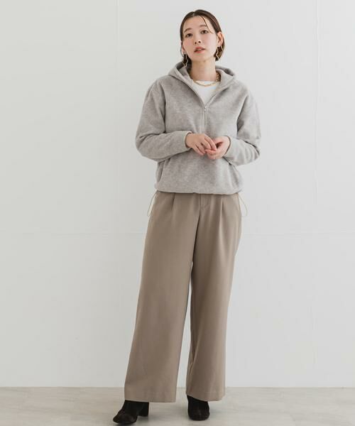 URBAN RESEARCH ROSSO / アーバンリサーチ ロッソ パーカー | F by ROSSO　シャギーフリースハーフZIPパーカー | 詳細16